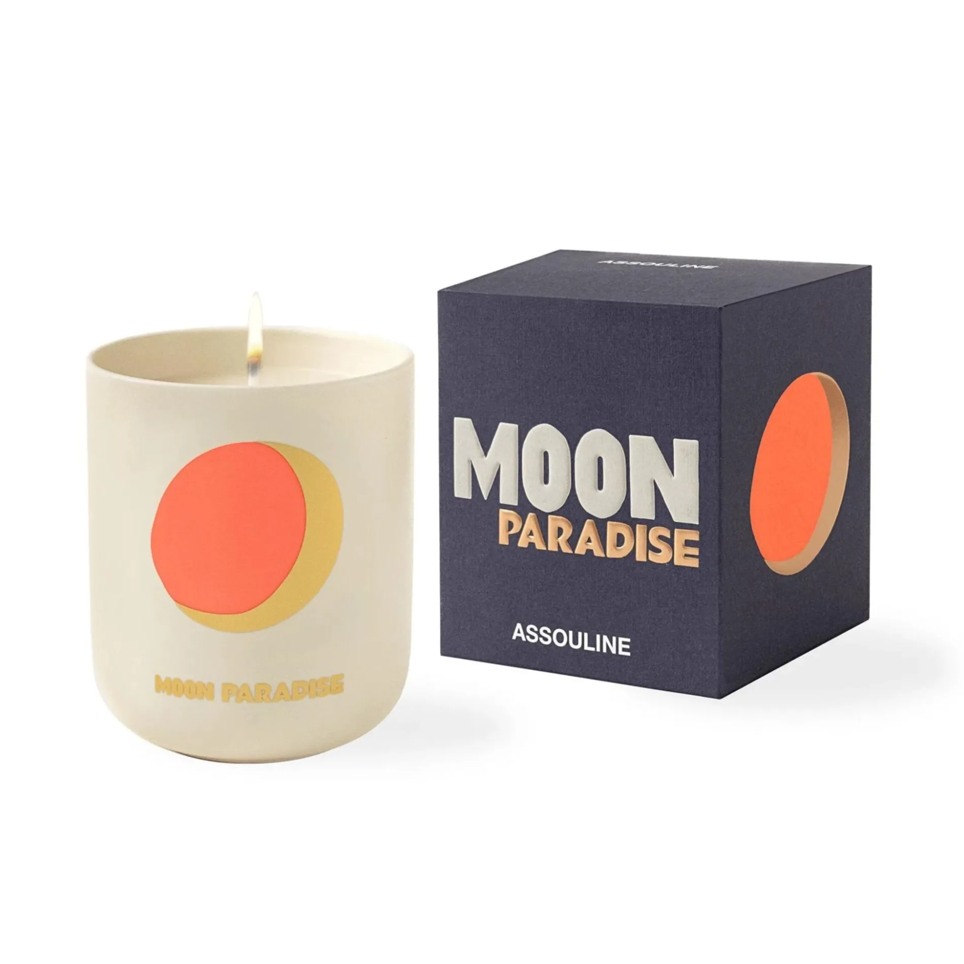 assouline /moon paradise candle blanc Best