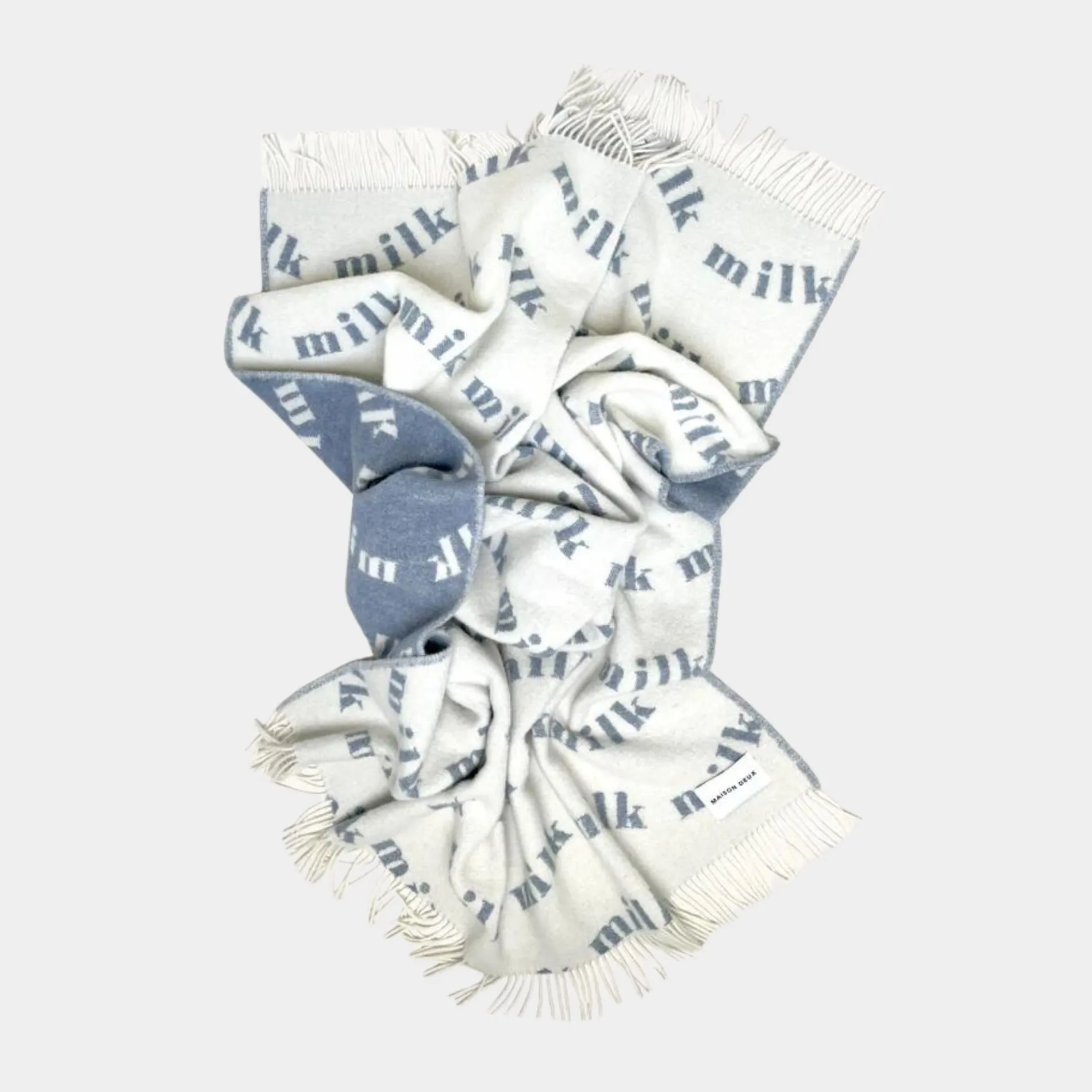 maison deux /blanket milk h24 bleu Hot