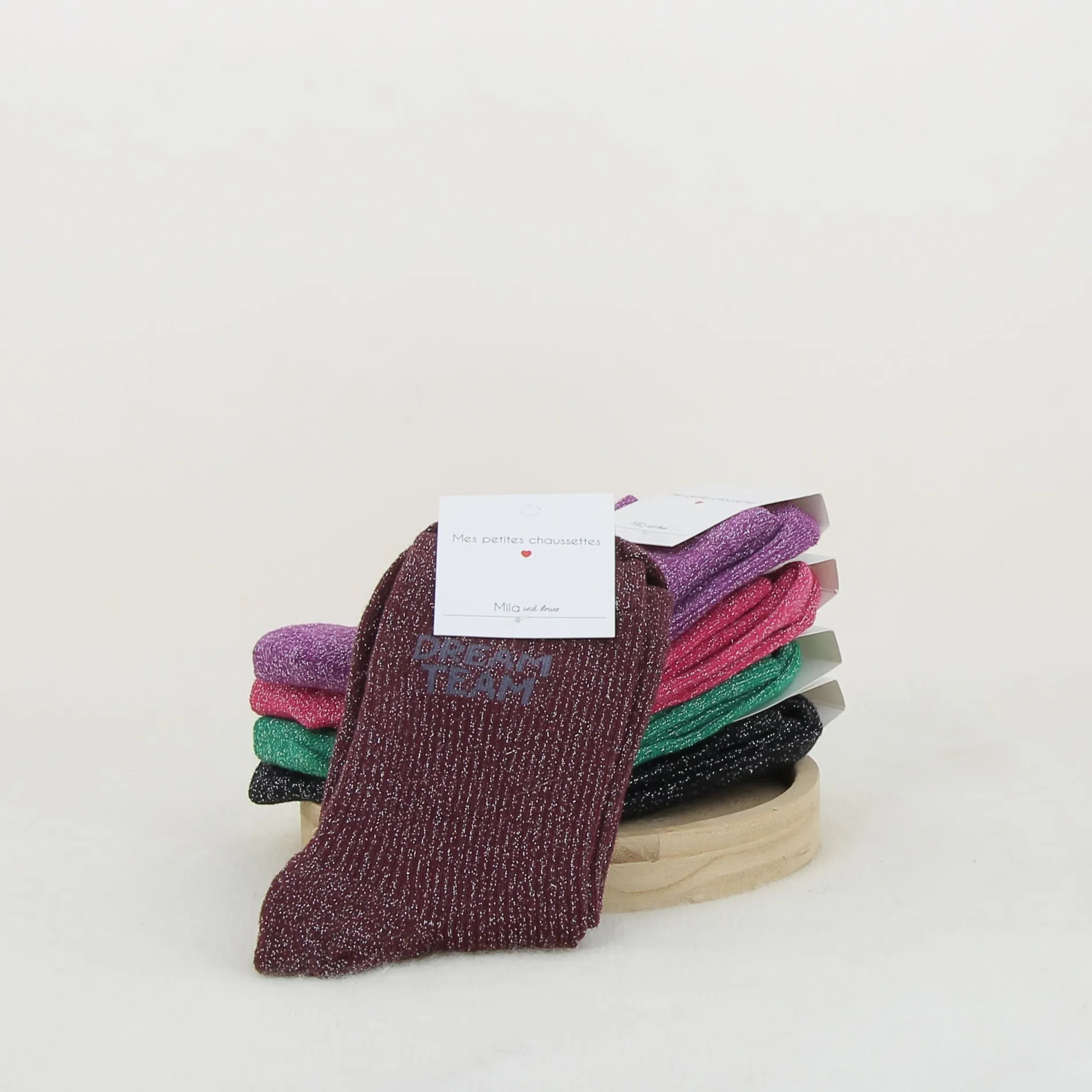 outremesure /chaussettes dream te bordeaux Clearance