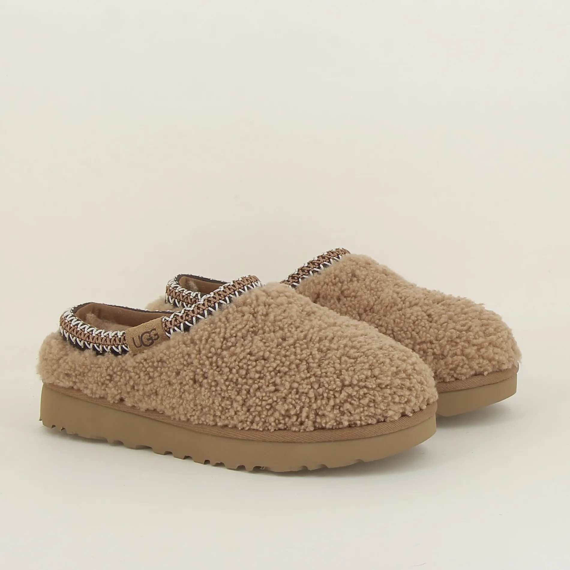 UGG /tasman max curly h25 camel Fashion