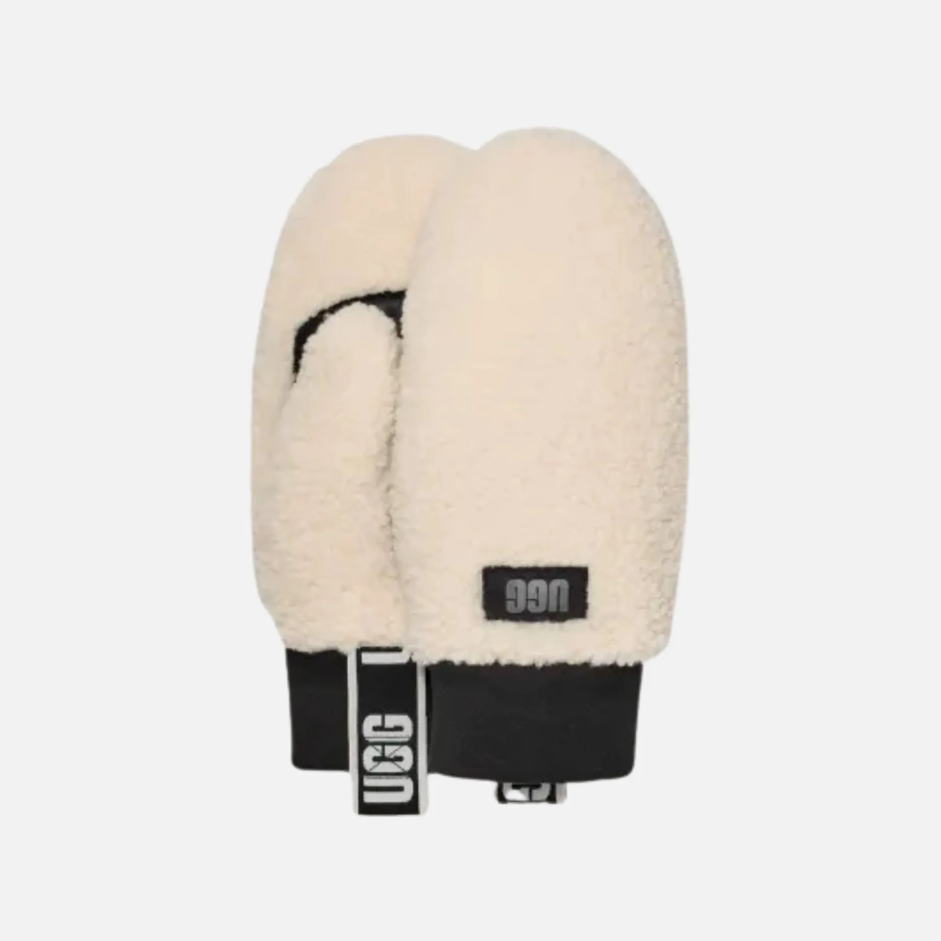 UGG /fluff mitten logo blanc Online