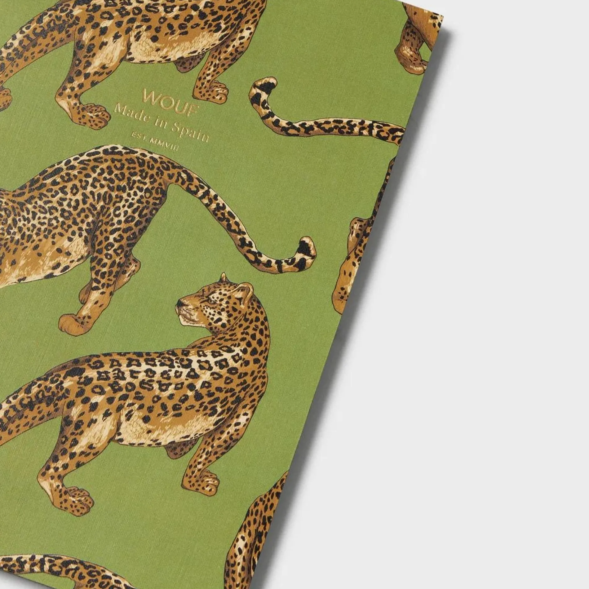 wouf /notebook leopard olive Best